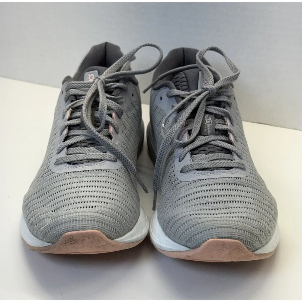 Asics Women's Dynablast 3 1012A002 Gray Running Shoes‎ Sneakers Size 9.5